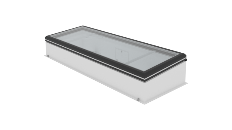 Closed Flat Roof Access Hatch Service FE on upstand