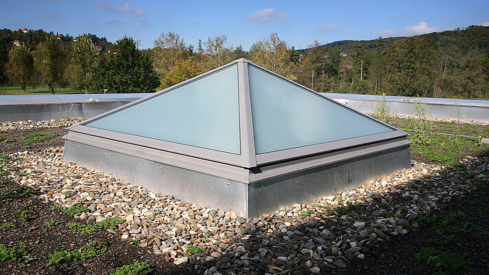 LAMILUX Glass Skylight Pyramide / Hipped- Sports Hall Hersbruck