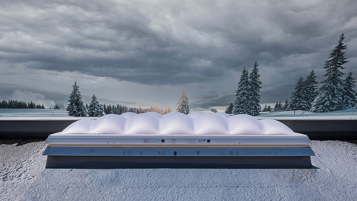 LAMILUX Extreme Weather Rooflight F100W Snow