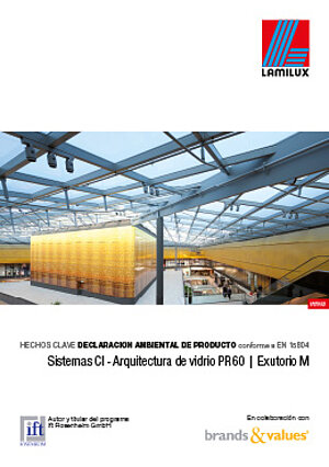 Sistemas CI - Arquitectura de vidrio PR60 | Exutorio M