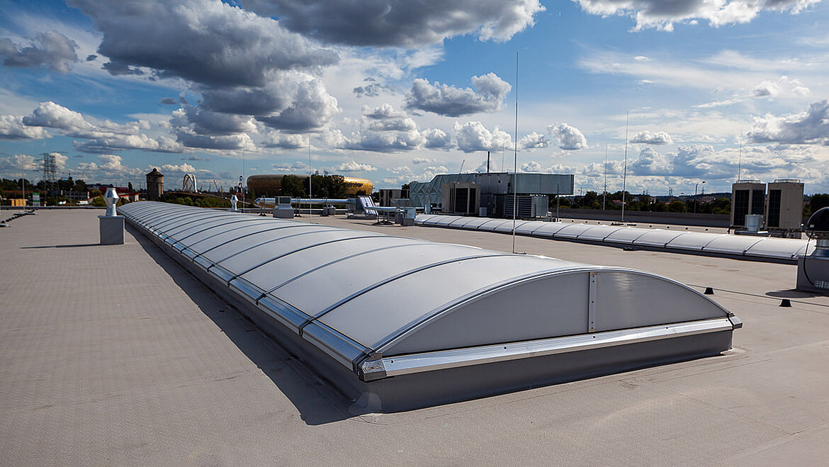 Continuous Rooflights B in Poland