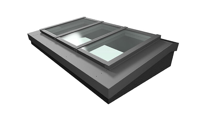 Product view Modular Glass Skylight MS78