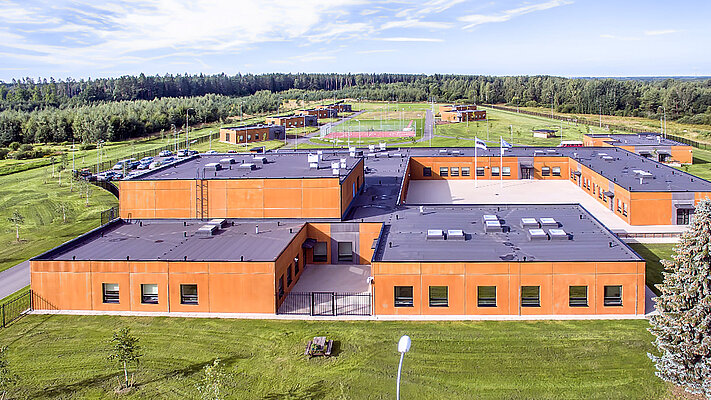 LAMILUX Glass Skylight F100 - School Kaagvere Estland