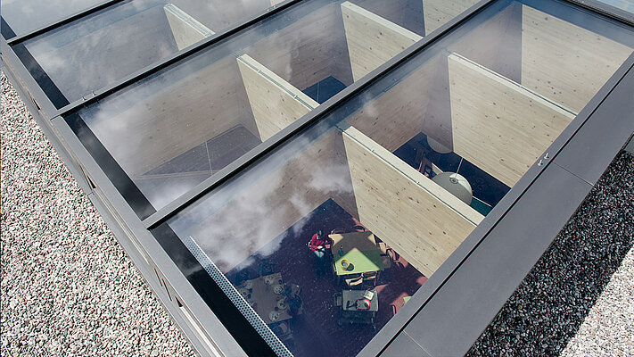 LAMILUX Glass Roof PR60 Passivhaus - Harheim Frankfurt