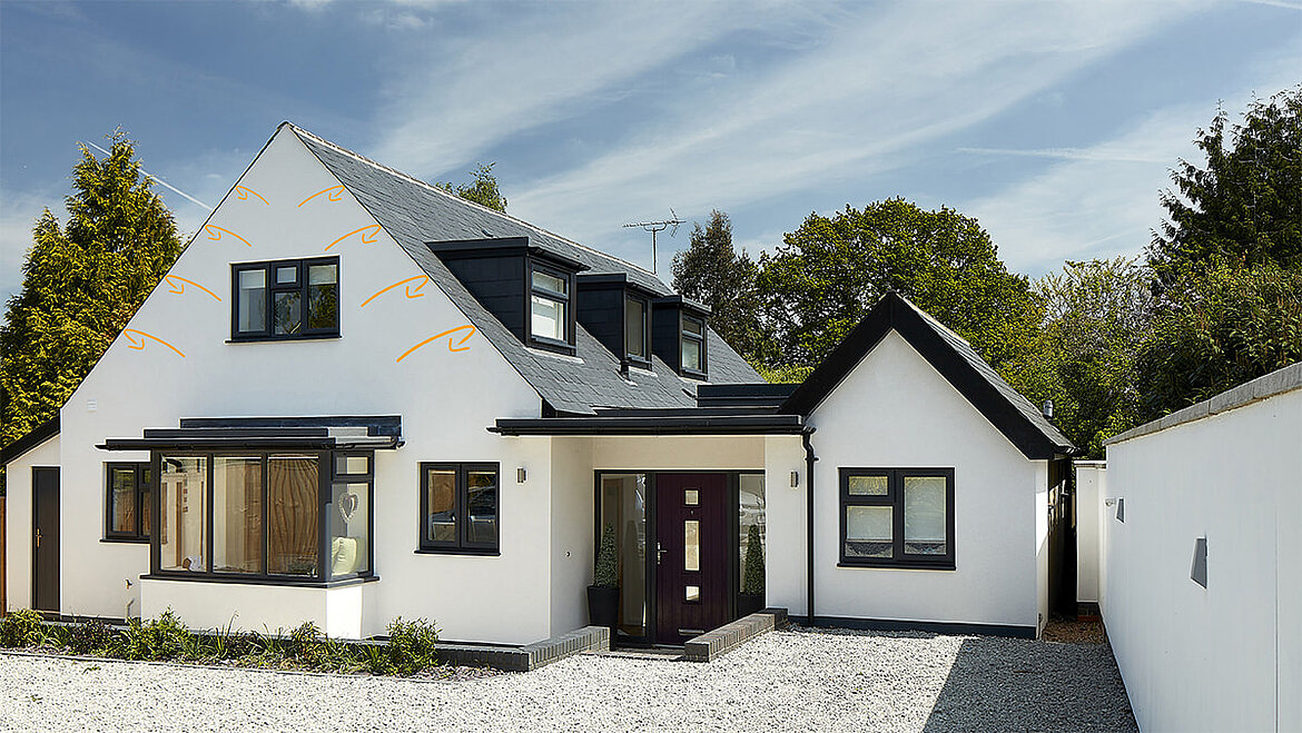 Residential house insulated Residential house insulated | insights by LAMILUX