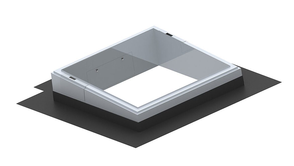 Flat Roof Exit Comfort Square - Top Element Flat Roof Exit Comfort Square - Top Element
