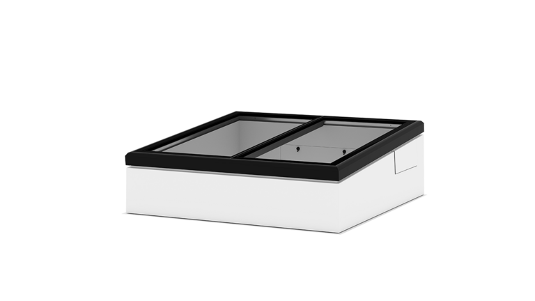 LAMILUX Flat Roof Access Hatch Comfort Quadrat, closed