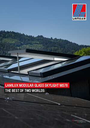 Modular Glass Skylight MS78