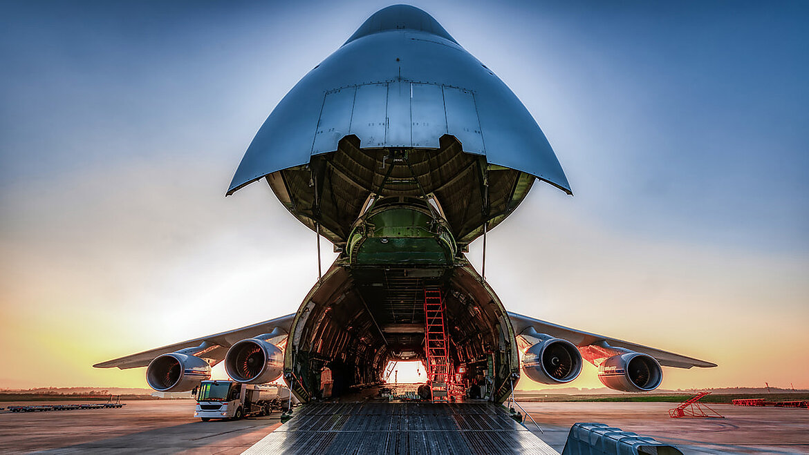 LAMILUX Composites - Airplane for transportation of the COVID-19 vaccine