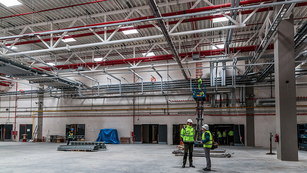 LAMILUX energy efficiency industrial hall