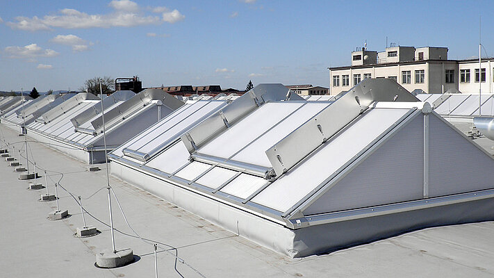 LAMILUX Continous Rooflight  S - Silon, Czech Republic