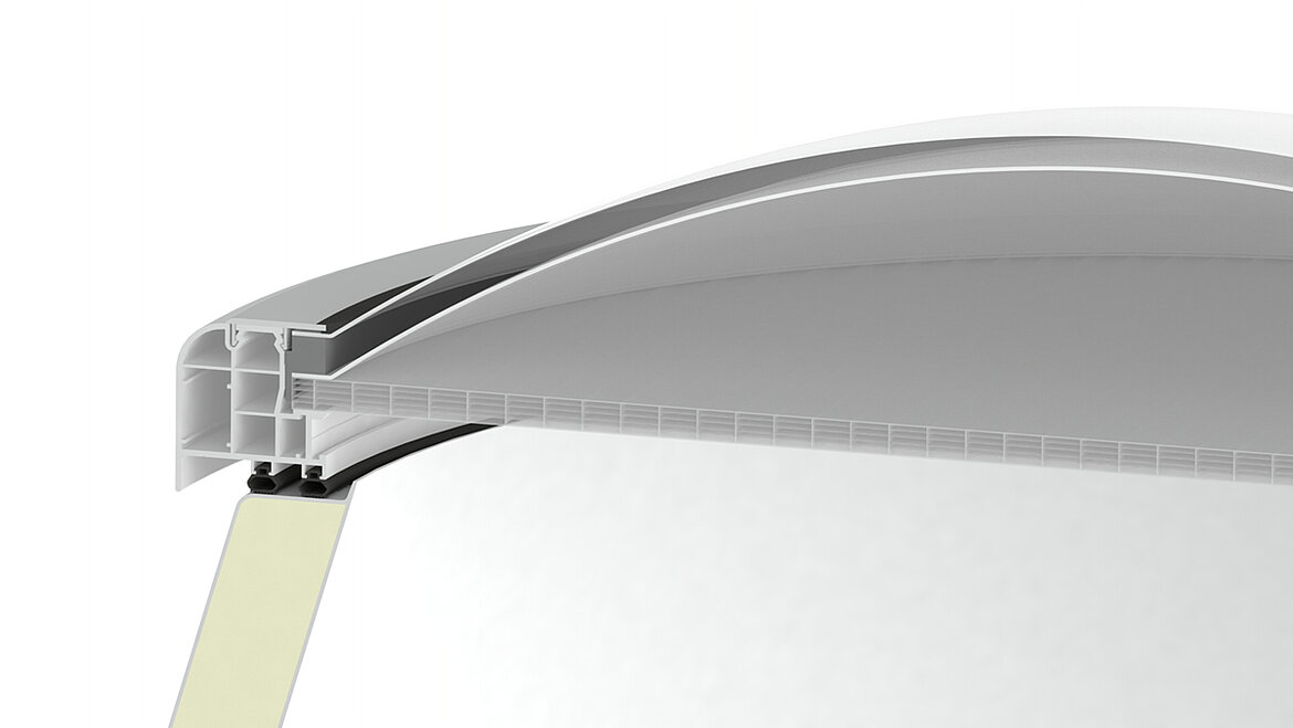 LAMILUX Rooflight F100 Circular glazing