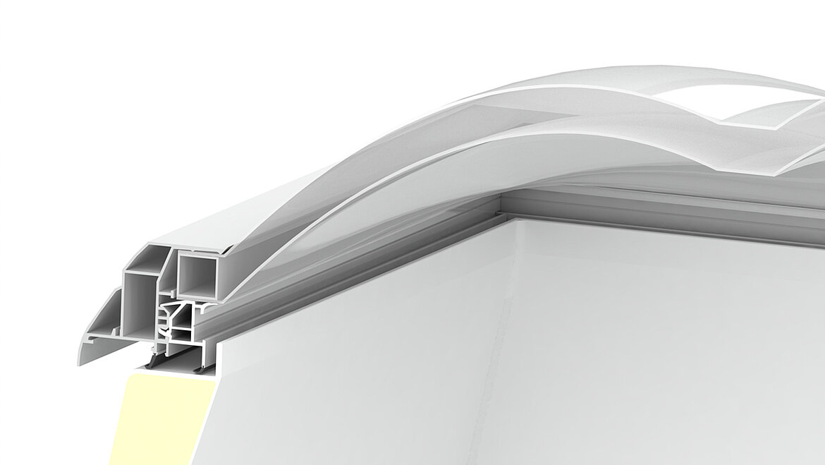 Rooflight F100 W Glazing double layered LAMILUX Rooflight F100 W Glazing double layered
