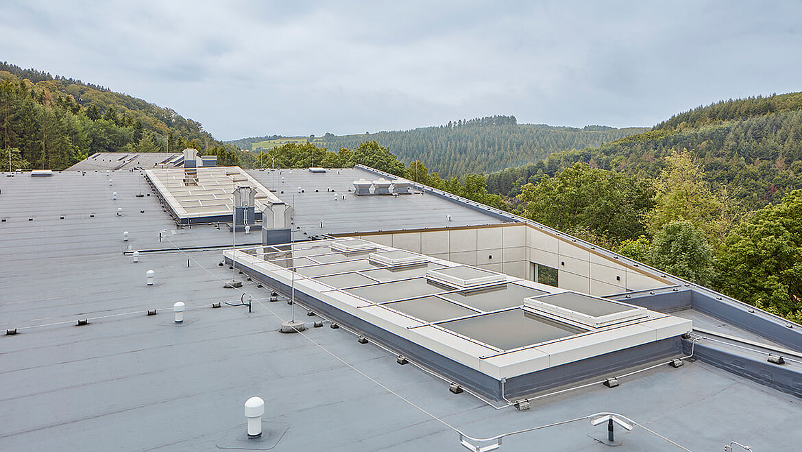 Glass roof passive house standard