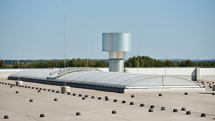 LAMILUX Continous Rooflight Passivhaus - Fondital Lipetsk