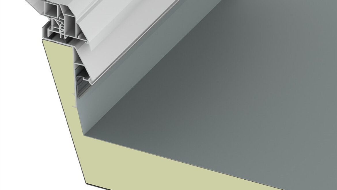 Rooflight F100 W upstands LAMILUX Rooflight F100 W upstands