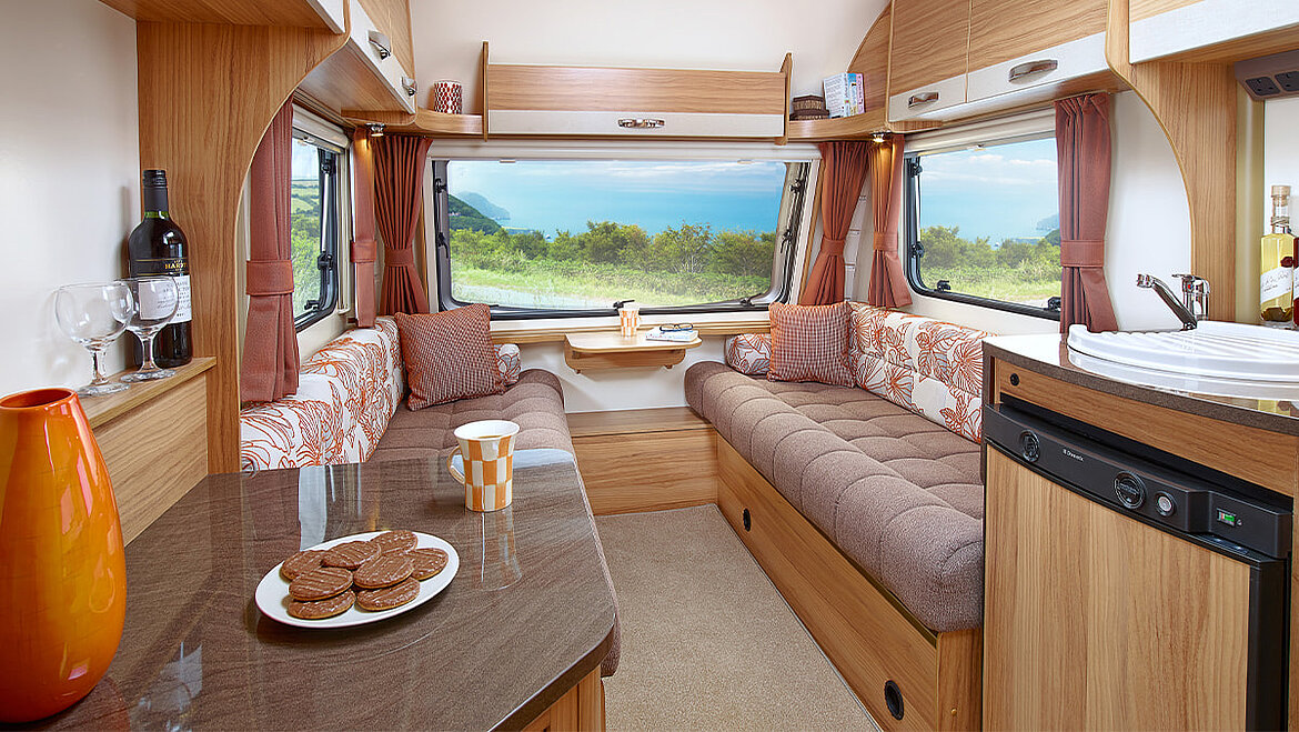Living area motorhome  Living area motorhome | insights by LAMILUX