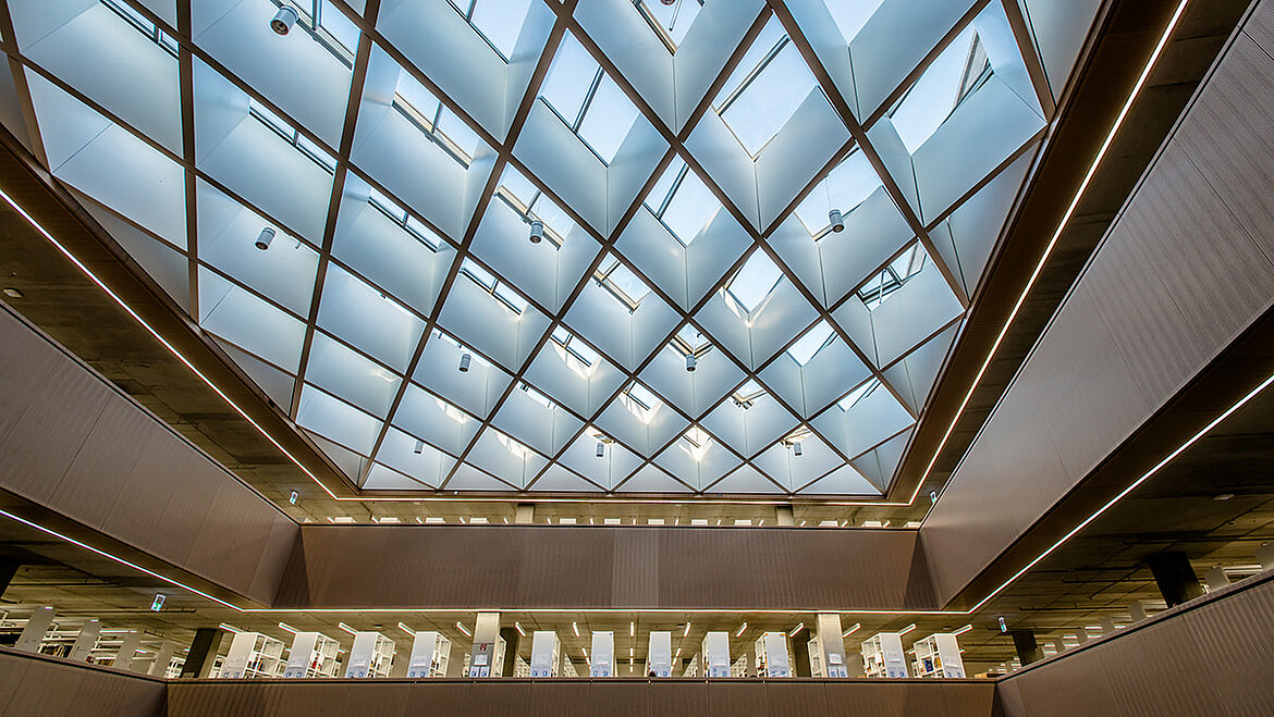 Energy efficiency through glass roof from LAMILUX