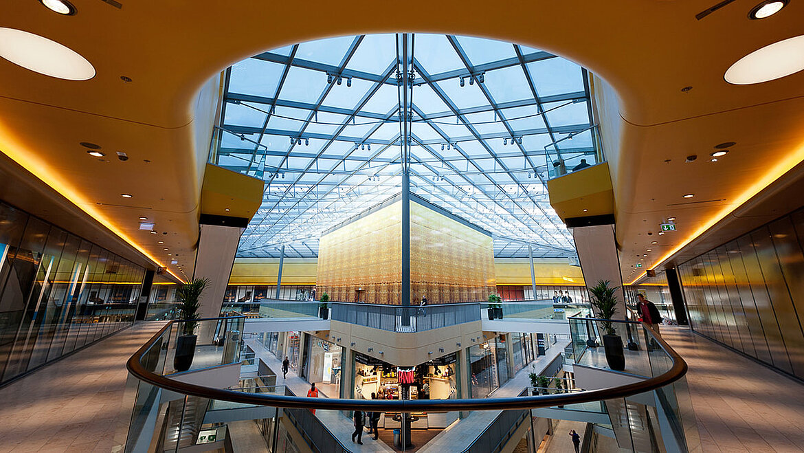 Thier Gallery Dortmund Thier Galllery in Dortmund inside | insights by LAMILUX
