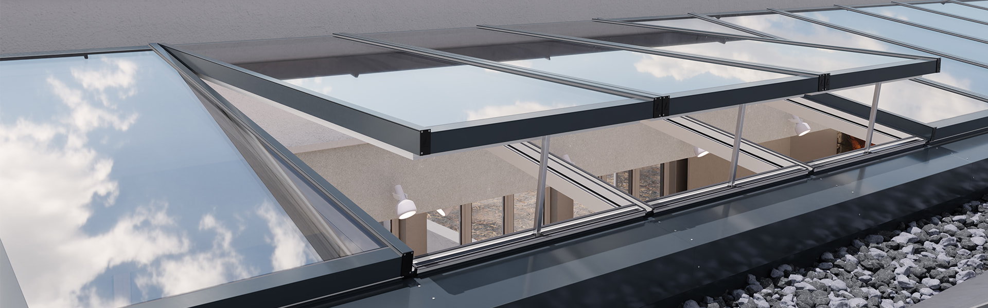 Modulares Glasdach MS78 | insights by LAMILUX