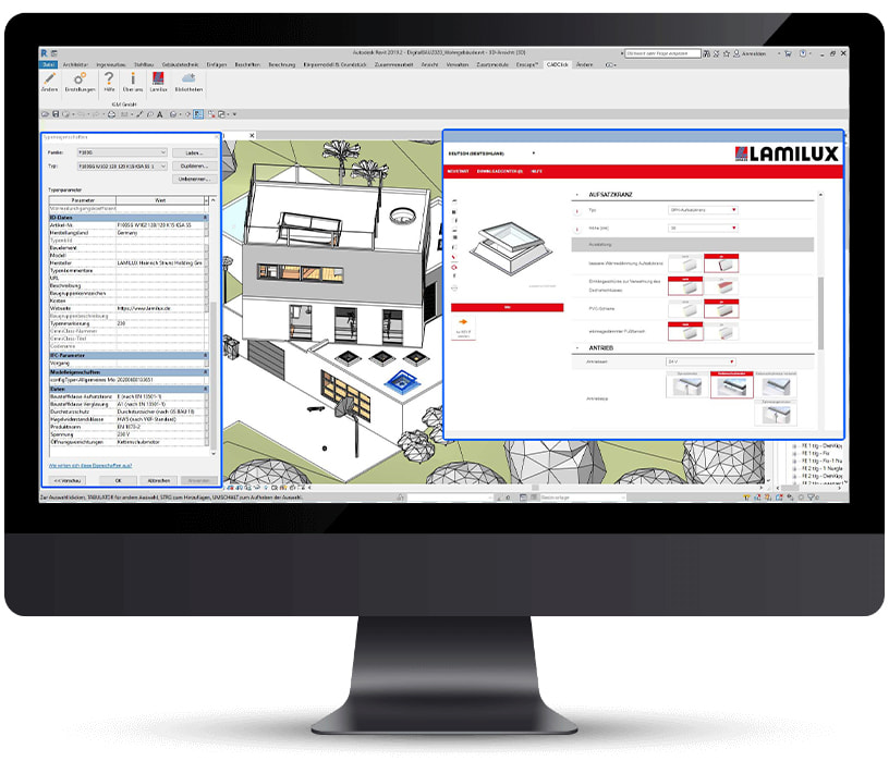 LAMILUX BIM Building Information Modeling