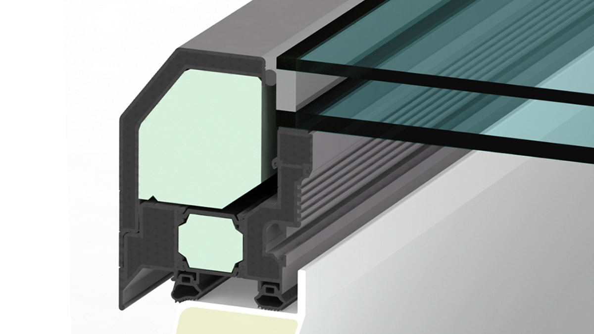 Glass Skylight aluminium 0° LAMILUX