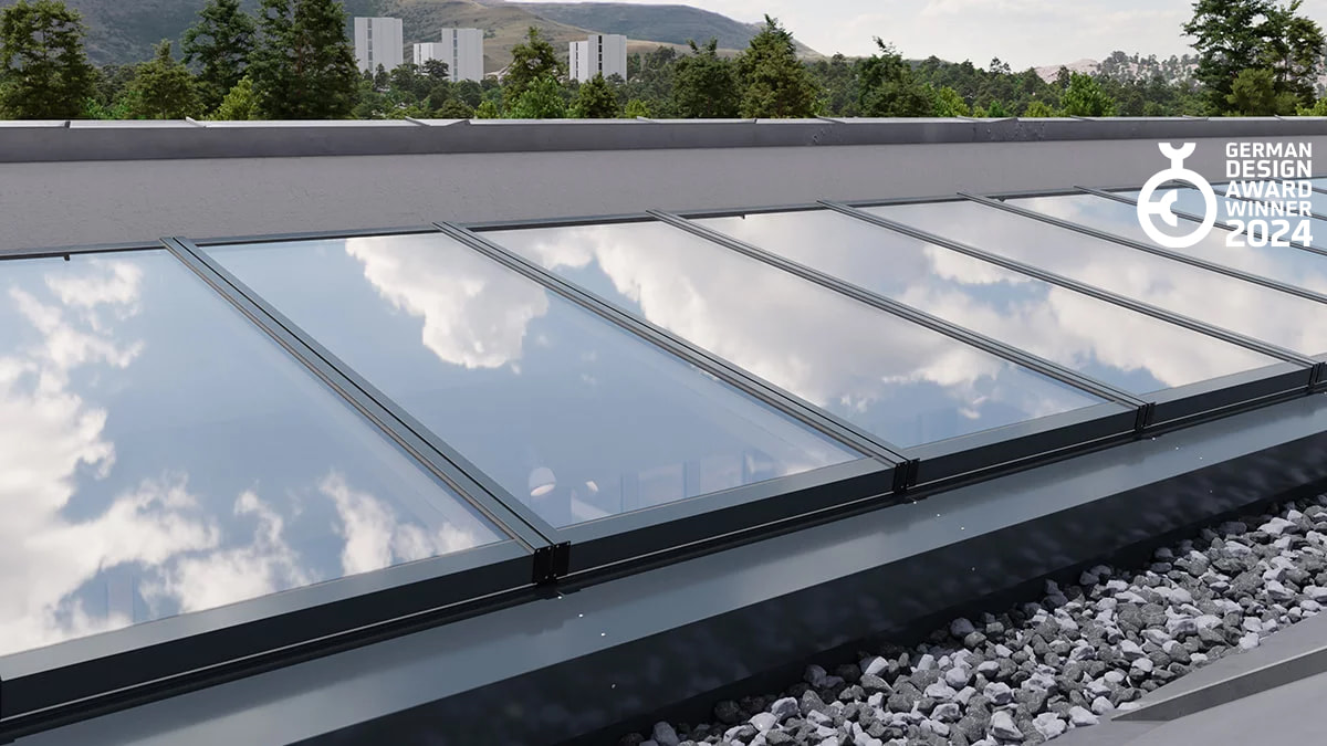 Modular Glass Skylight LAMILUX