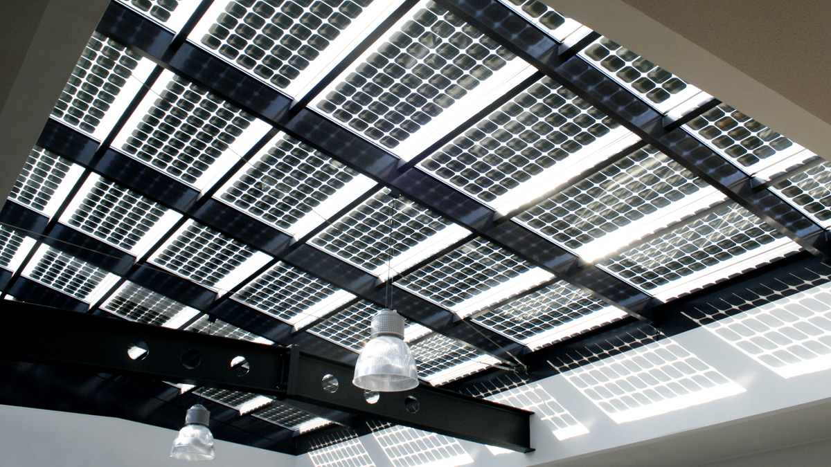 LAMILUX Glass Roof PR60 at the Administration Building of IBC Solar AG in Bad Staffelstein (Germany)