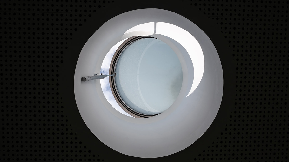 Glass Skylight F100 Circular in the Day care center in Wandlitz LAMILUX