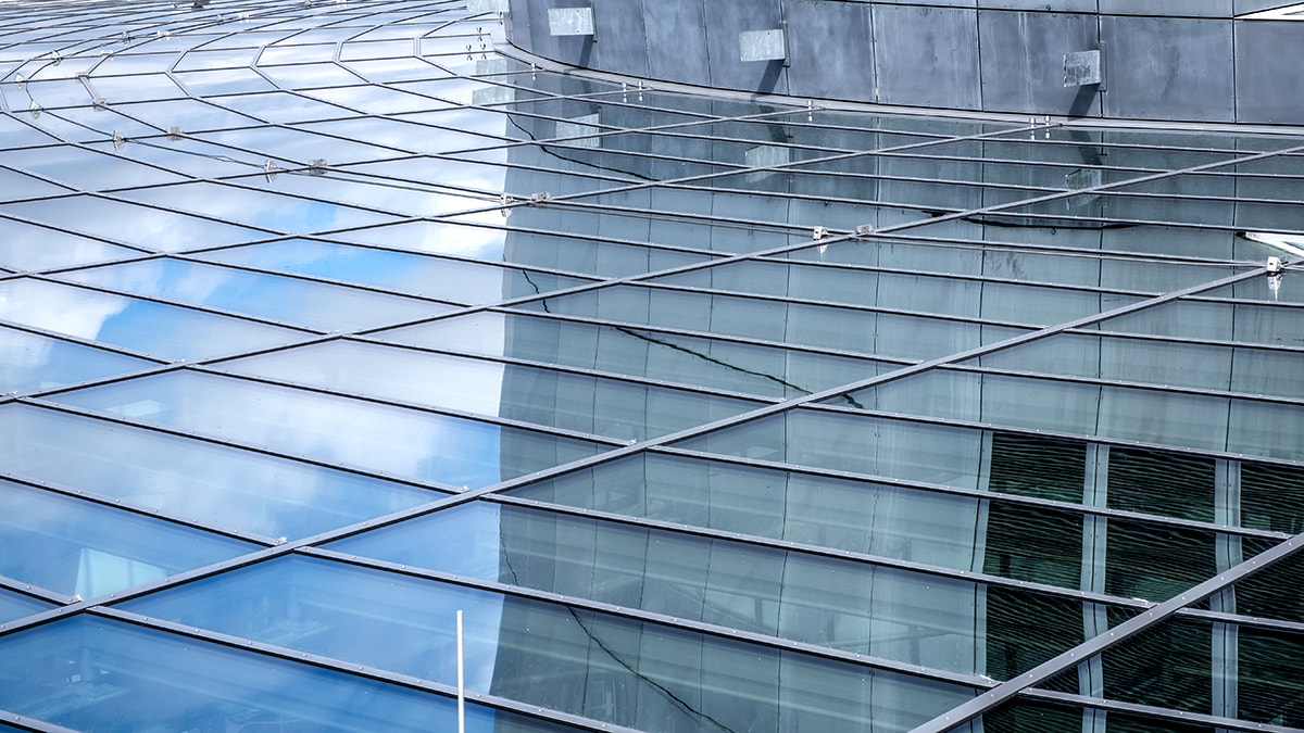 LAMILUX Glass Roof PR60 at the Research and Innovation Center of the BMW Group in Munich (Germany)