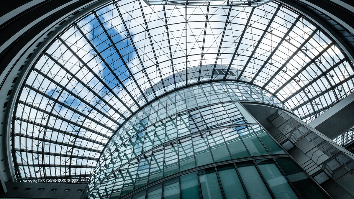 LAMILUX Glass Roof PR60 at the Research and Innovation Center of the BMW Group in Munich (Germany)