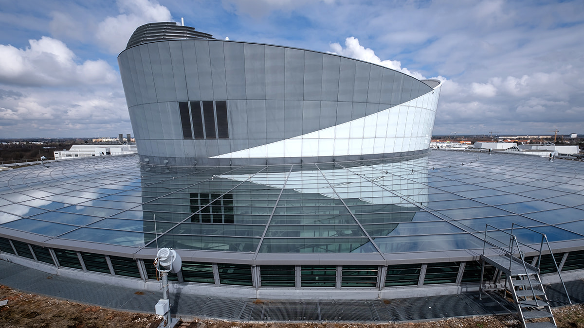 LAMILUX Glass Roof PR60 at the Research and Innovation Center of the BMW Group in Munich (Germany)