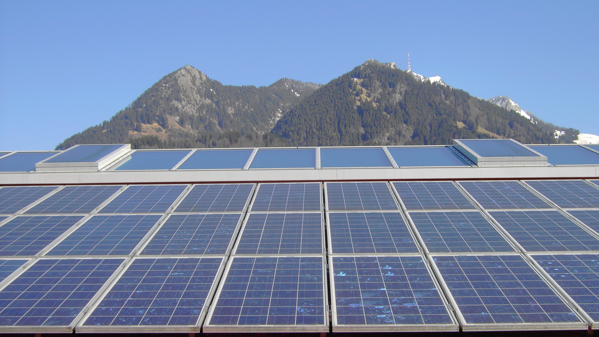 LAMILUX Glass Roof PR60 at the production facility of Metallbau Bischof Gmbh, Sonthofen (Bavaria)