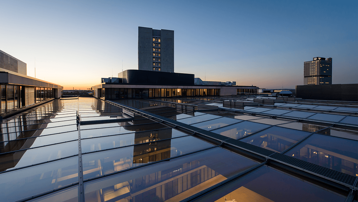 LAMILUX Glass Roof PR60 at the FGS Campus in Bonn (Germany)