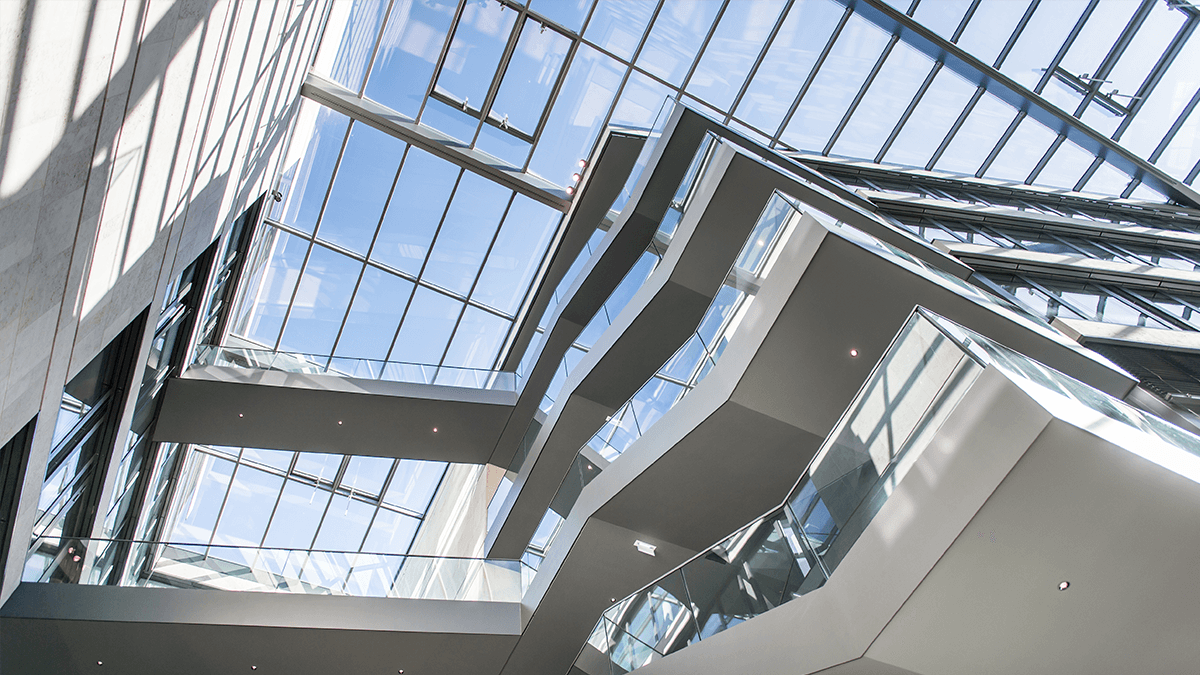 LAMILUX Glass Roof PR60 at the FGS Campus in Bonn (Germany)