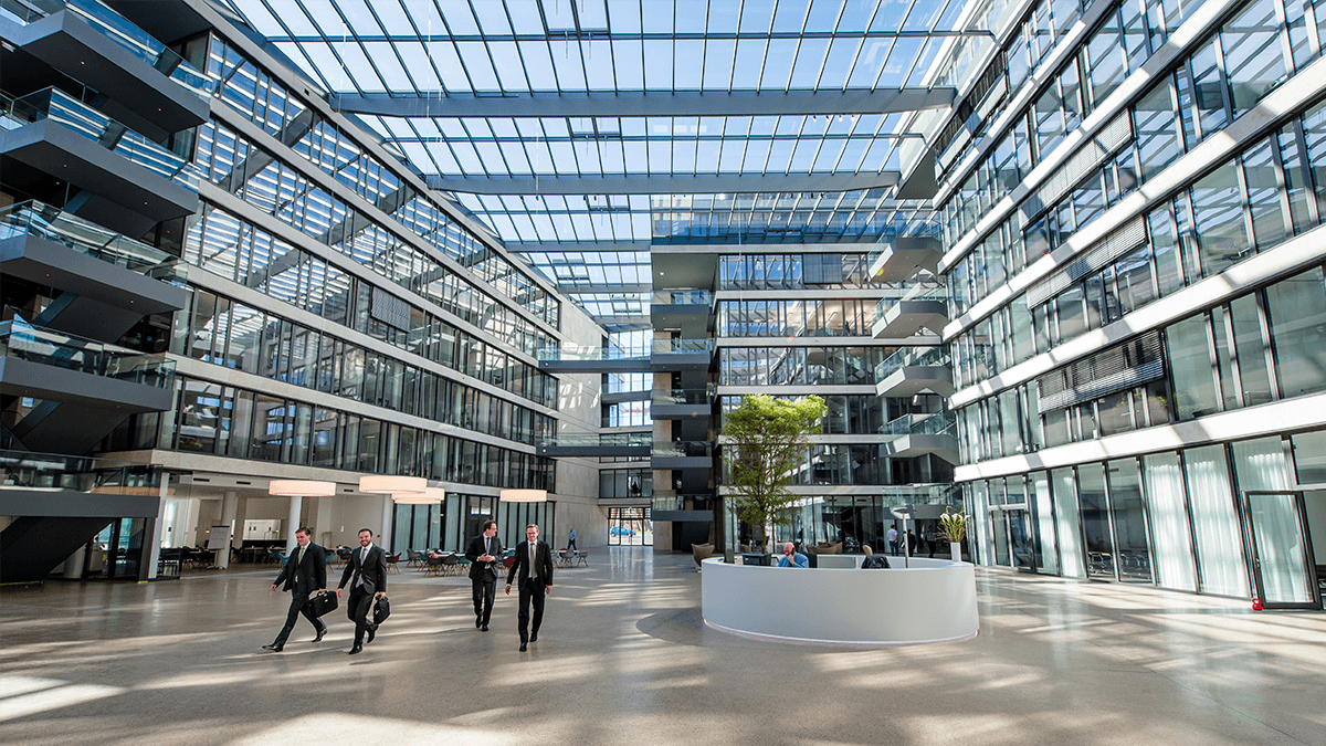 LAMILUX Glass Roof PR60 at the FGS Campus in Bonn (Germany)