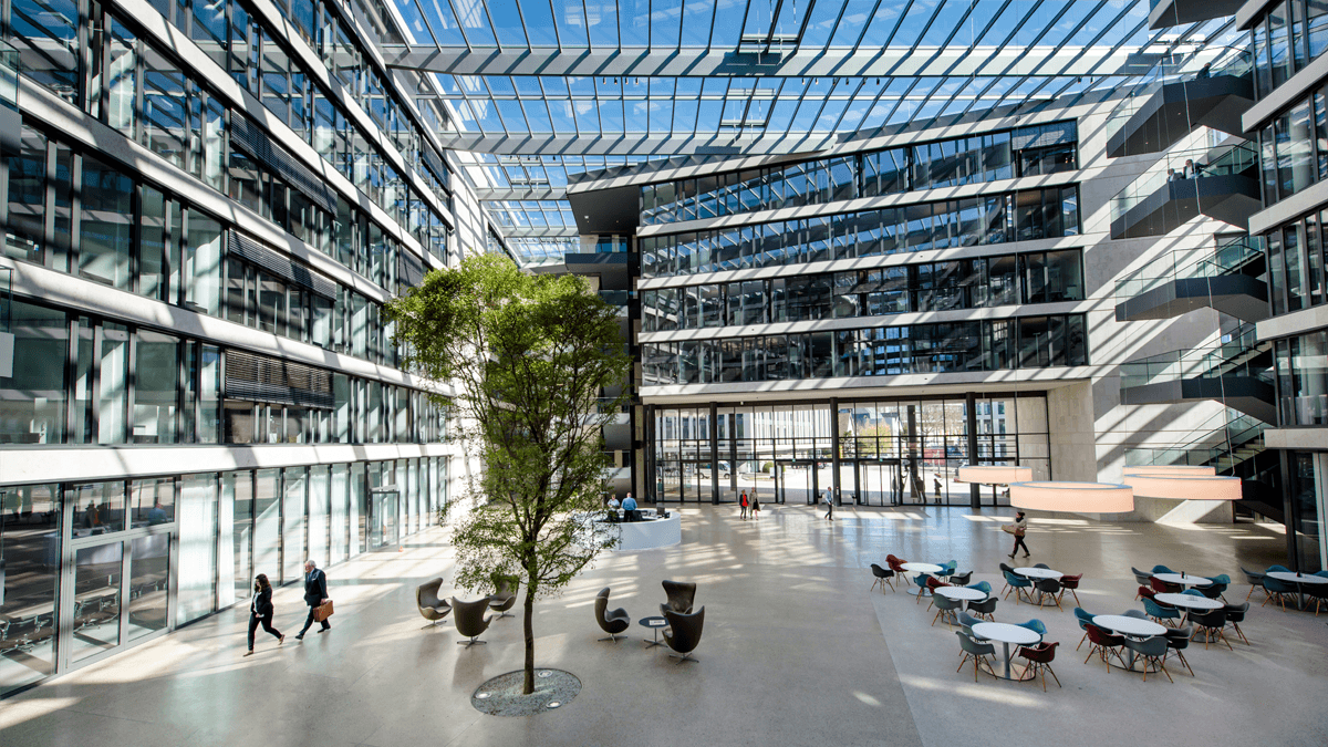 LAMILUX Glass Roof PR60 at the FGS Campus in Bonn (Germany)