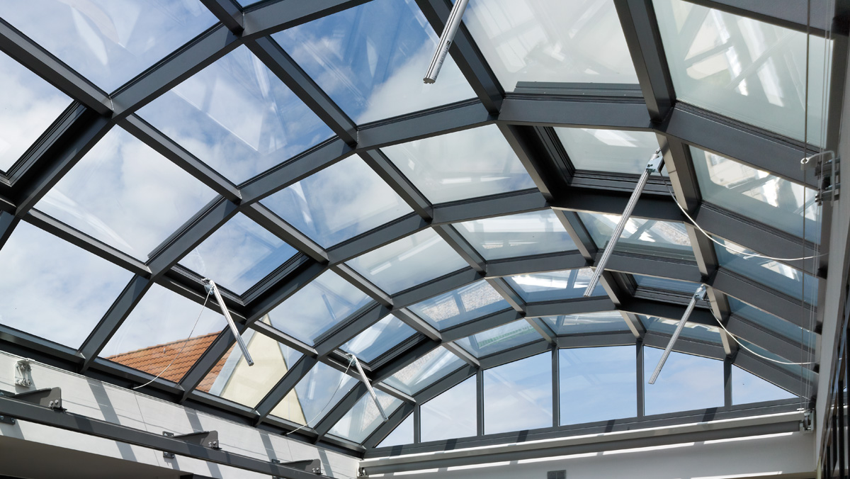 LAMILUX Glass Roof PR60 at the Bank Institute in Döbeln (Germany)