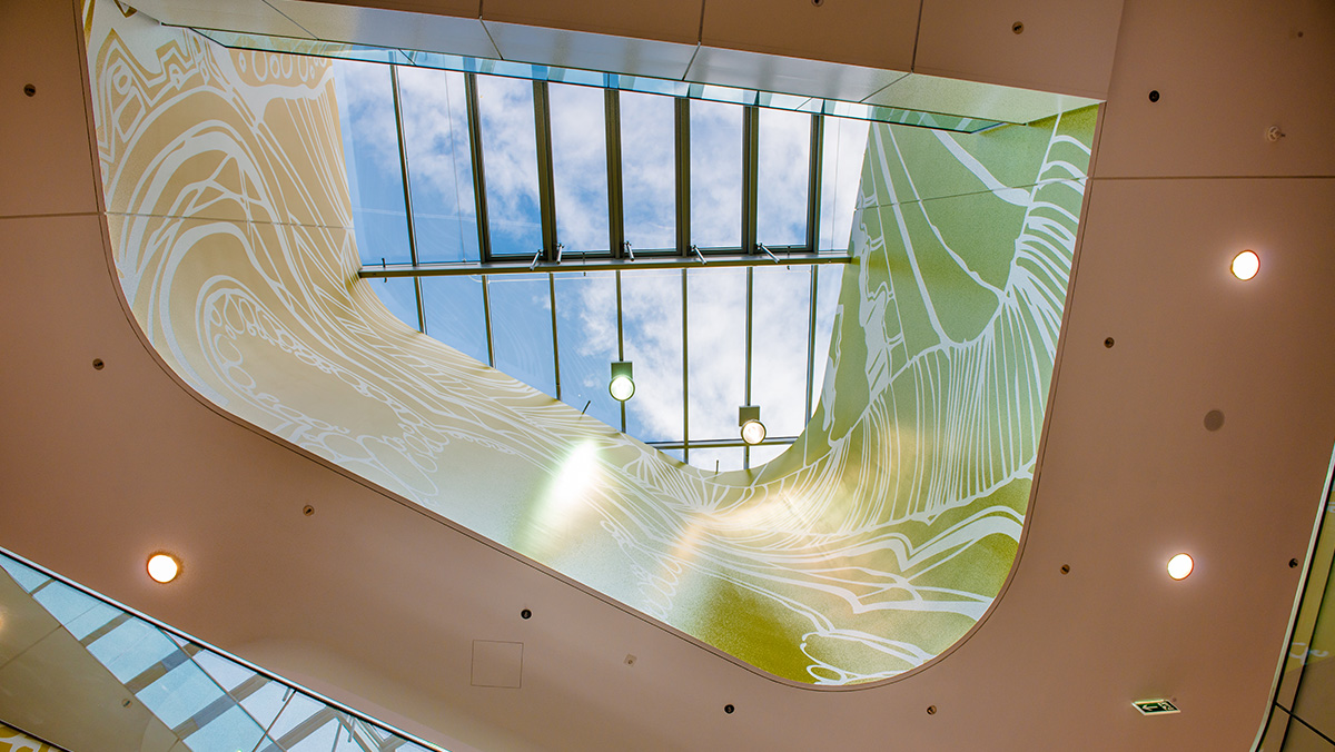 LAMILUX Glass Roof PR60 at the Shopping Mall Mittelrhein Forum in Coblenz (Germany)