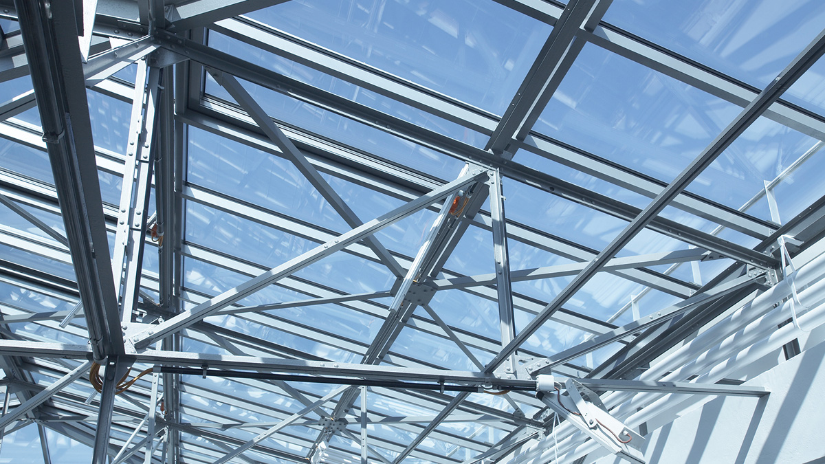 LAMILUX Glass Roof PR60 at the University of Music and Performing Arts in Munich (Germany)