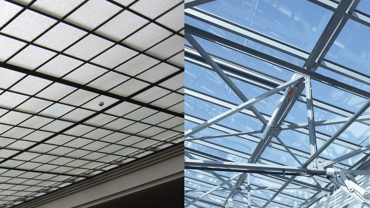 LAMILUX Glass Roof PR60 at the University of Music and Performing Arts in Munich (Germany)