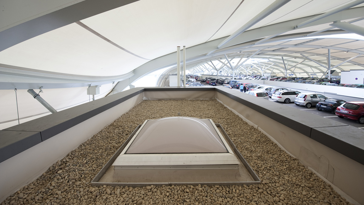 LAMILUX Glass Roof PR60 at the Shopping mall Rhein-Galerie in Ludwigshafen (Germany)