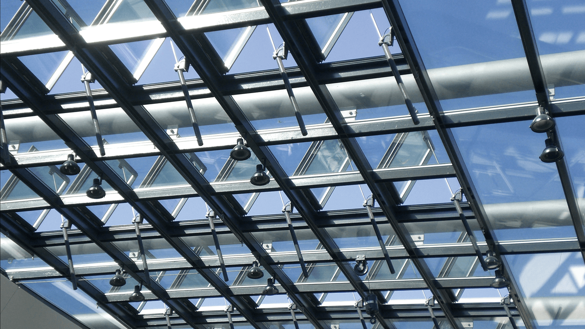 LAMILUX Glass Roof PR60 at the Shopping mall Schlossarkaden in Braunschweig (Germany)