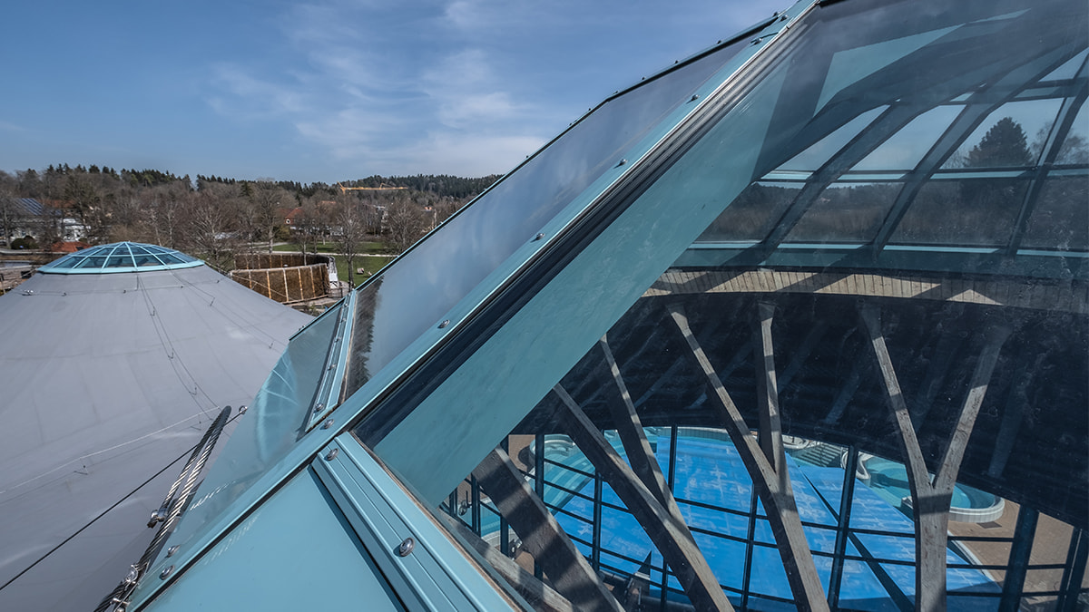 LAMILUX Glass Roof PR60 on Solemar, Bad Dürrheim (Germany) LAMILUX