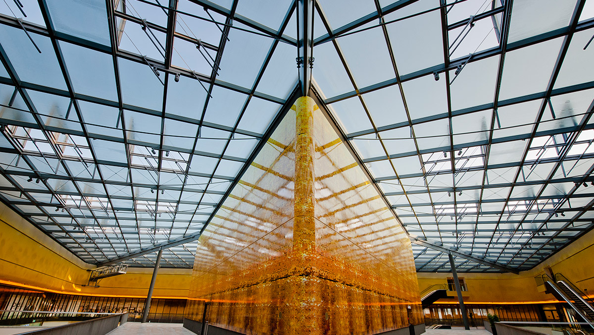 LAMILUX Glass Roof PR60 at the Shopping Mall Thier-Galerie in Dortmund (Germany)