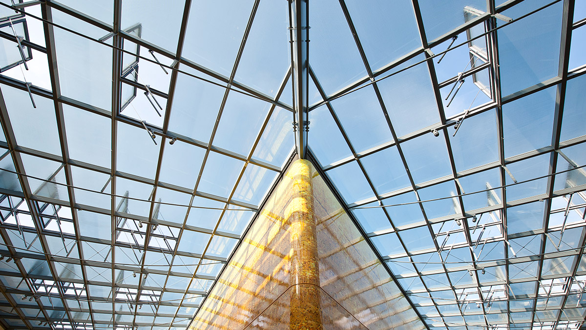 LAMILUX Glass Roof PR60 at the Shopping Mall Thier-Galerie in Dortmund (Germany)