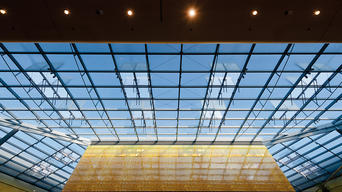 LAMILUX Glass Roof PR60 at the Shopping Mall Thier-Galerie in Dortmund (Germany)