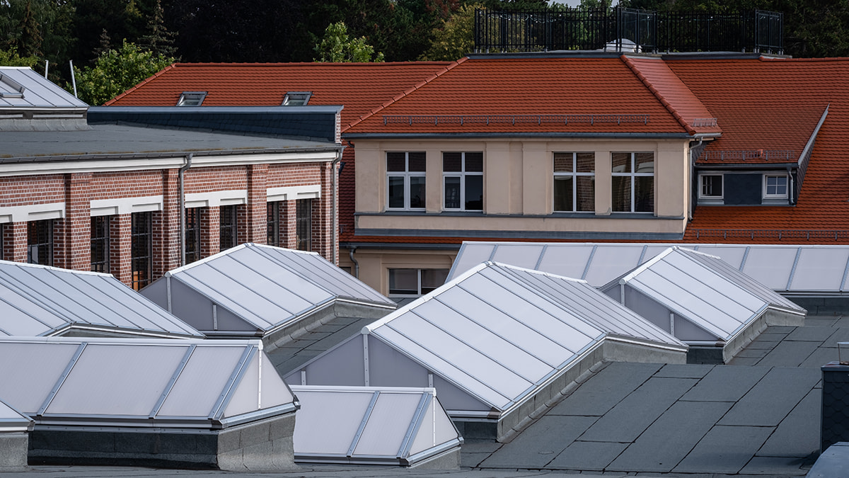 LAMILUX Continuous Rooflight S at the Former Production Facility in Wurzen (Germany)