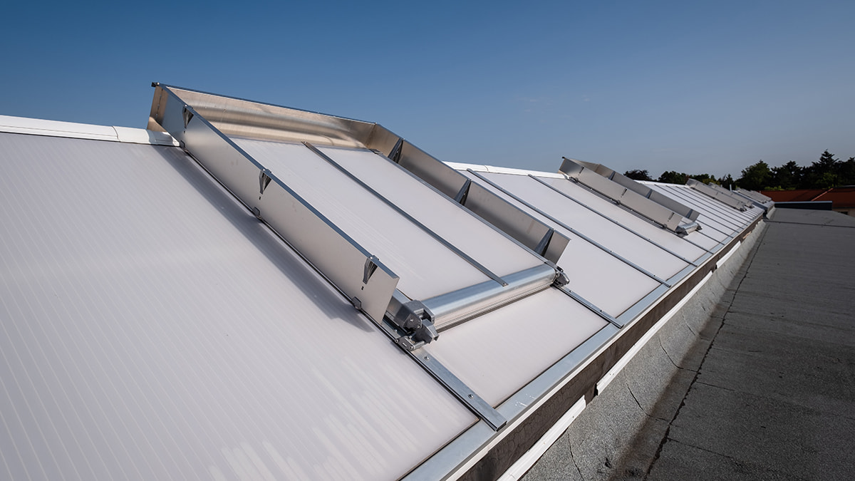 LAMILUX Continuous Rooflight S at the Former Production Facility in Wurzen (Germany)