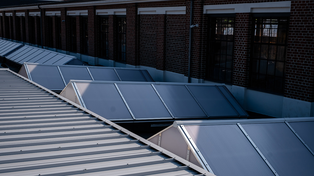 LAMILUX Continuous Rooflight S at the Former Production Facility in Wurzen (Germany)